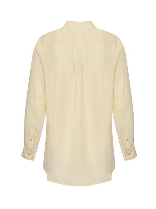 Camicia Pamir in seta color ecru WEEKEND MAX MARA | 2525116012600011